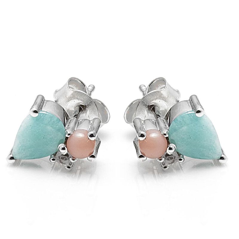 Silk & Steel Bloom Studs image number 0
